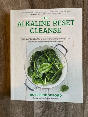 New The Alkaline Reset Cleanse by Ross Bridgeford - White & Green Cover